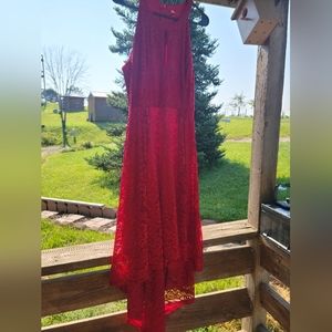 Semi formal,  sexy Red dress